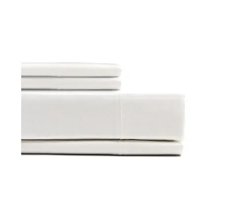 Royal Comfort 1000 Thread Count Sheet Set Cotton Blend Ultra Soft Touch Bedding - WHITE