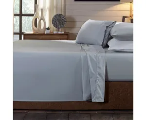 Royal Comfort 250TC Organic 100% Cotton Sheet Set 4 Piece Luxury Hotel Style - GRAPHITE