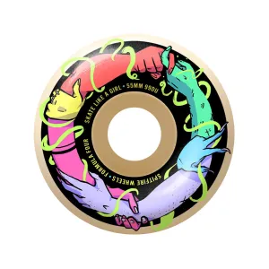 Ruedas Skate Spitfire F4 99DU Friend Of Sk8 Like A Girl Classic Natural 55mm Pack 4