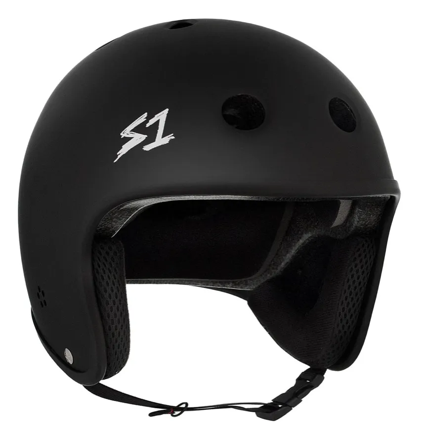 S1 RETRO LIFER HELMET • BLACK MATTE