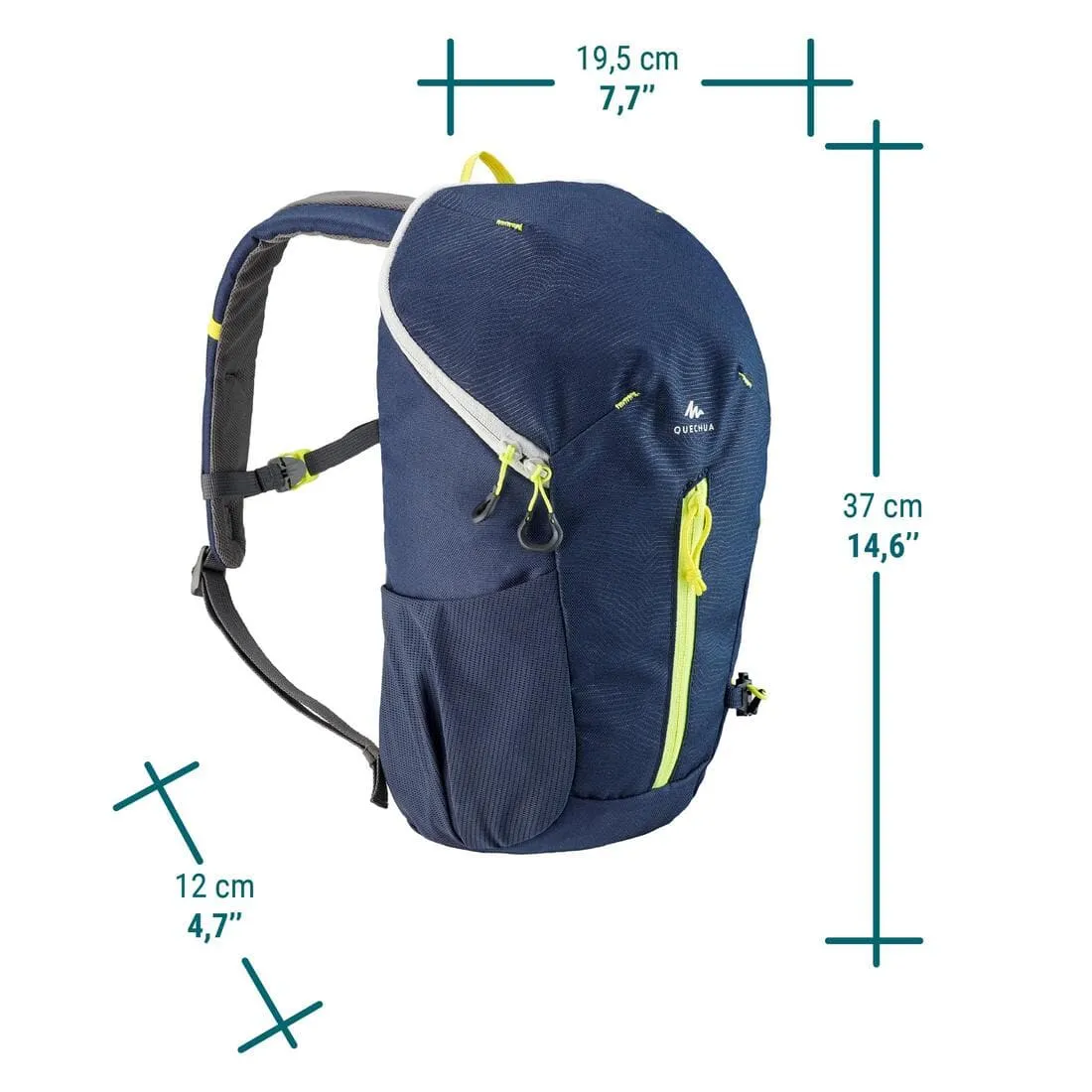 Sac à dos de randonnée enfant 7-15 ans 10L, MH100