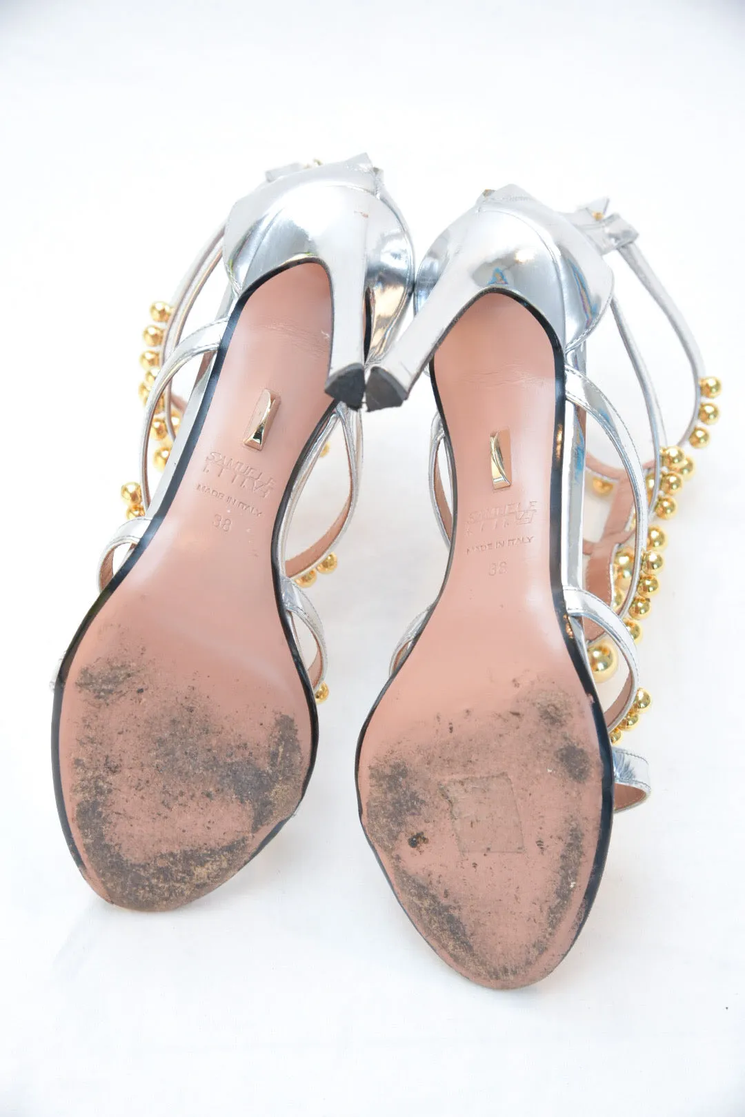 Samuele Failli Metallic Sandal