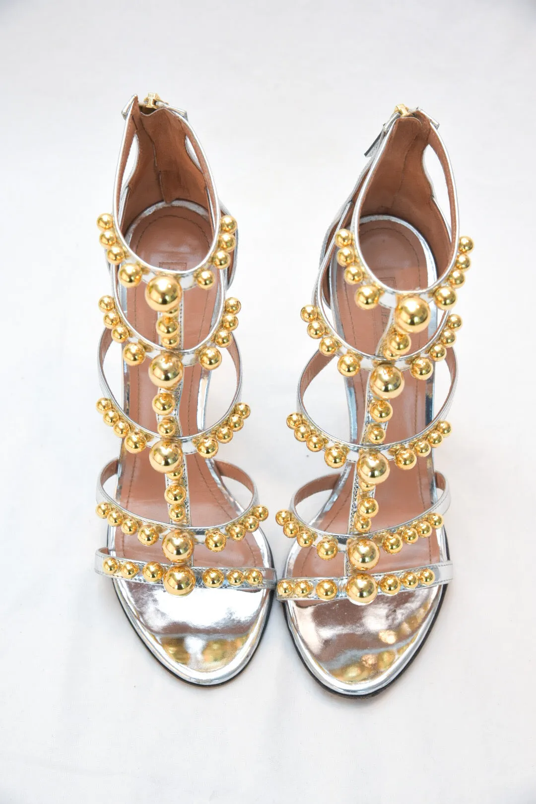 Samuele Failli Metallic Sandal