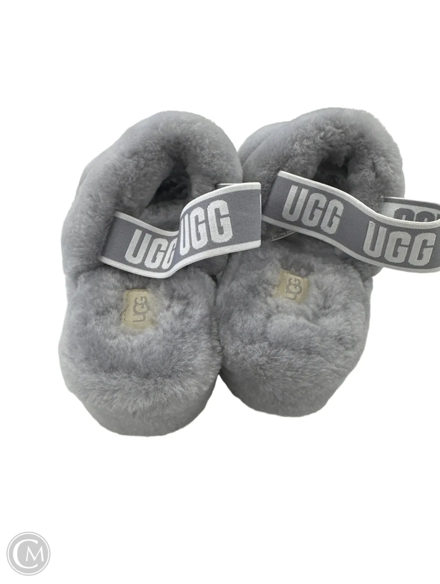Sandals Designer By Ugg In Grey, Size: 7
