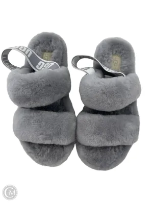 Sandals Designer By Ugg In Grey, Size: 7