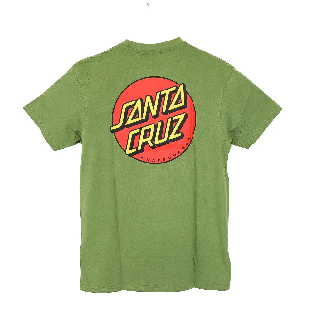 Santa Cruz Classic Dot Chest T-Shirt