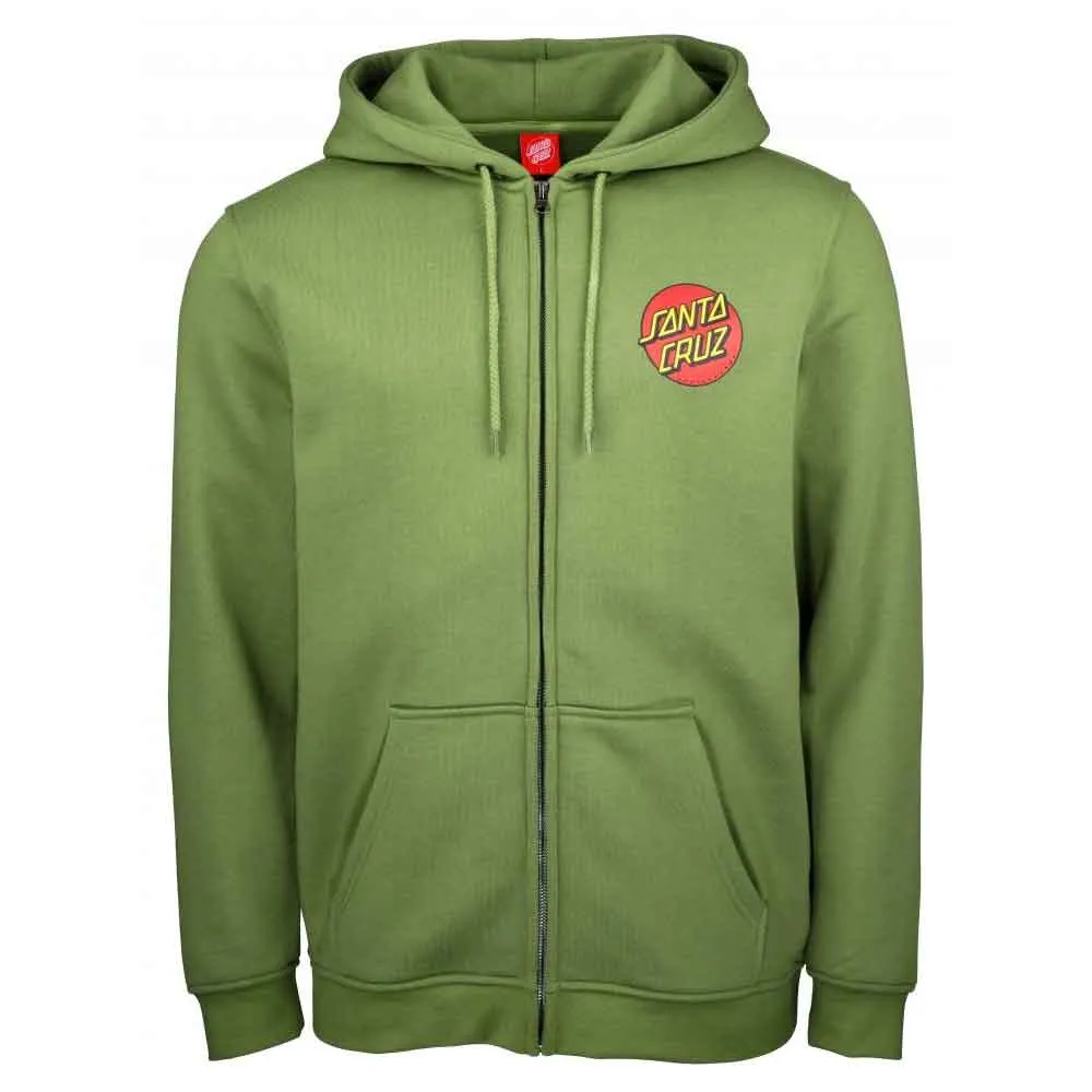 Santa Cruz Classic Dot Zip Hoodie