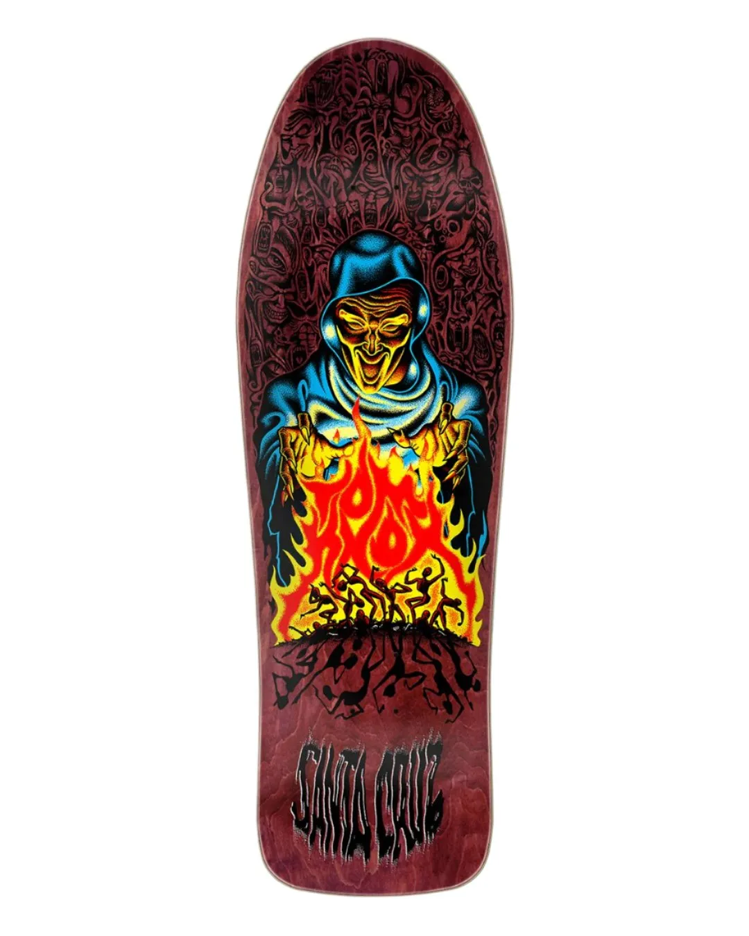 SANTA CRUZ Firepit Knox deck - Blue - 10.07