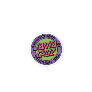 Santa Cruz MFG Retro Dot Sticker - Green