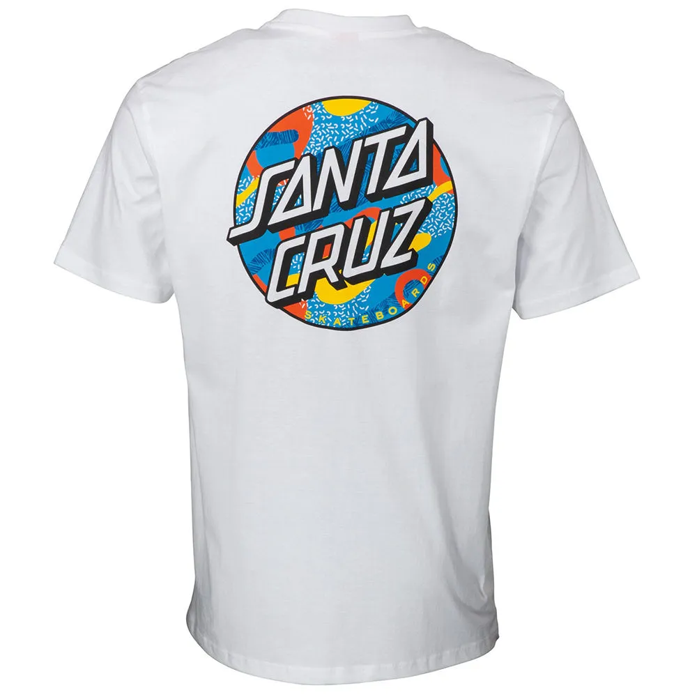 Santa Cruz Primary Dot Short Sleeved T-Shirt