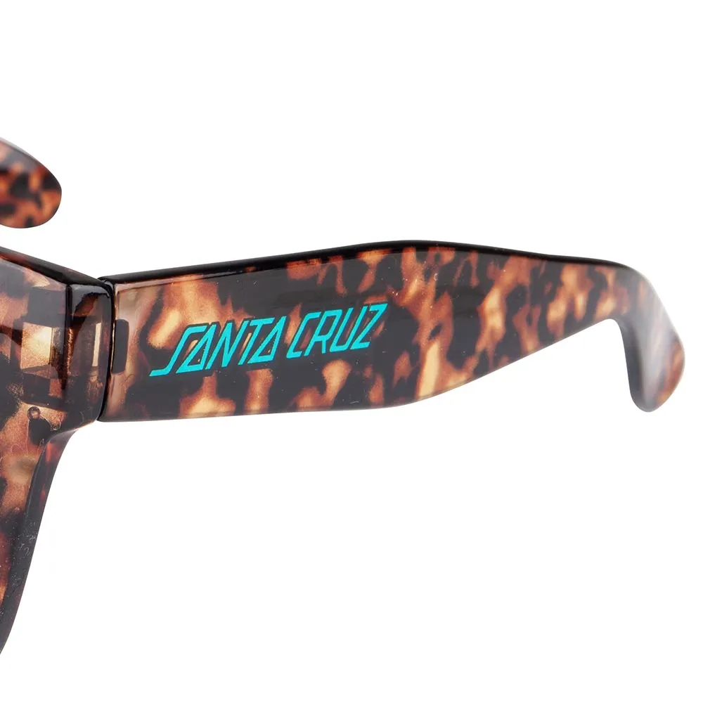 Santa Cruz Womens Strip II Sunglasses - Brown Tortoiseshell