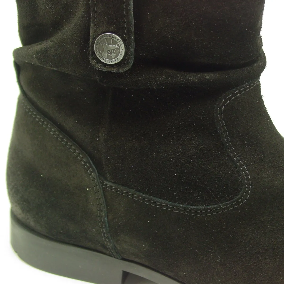 Sarina Black Suede