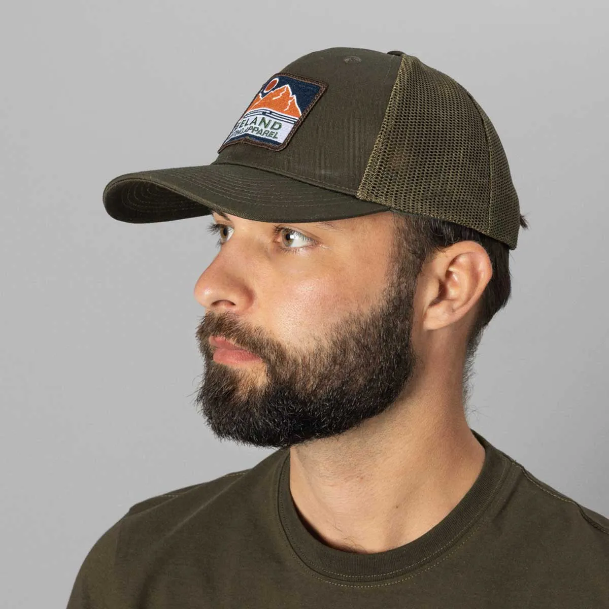 SEELAND Gabbro Trucker Cap -  Grizzly Brown