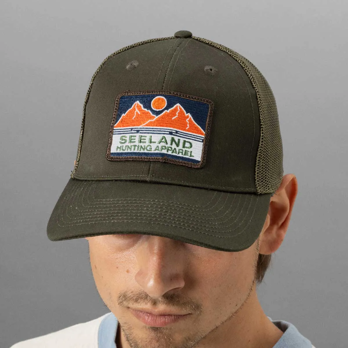 SEELAND Gabbro Trucker Cap -  Grizzly Brown