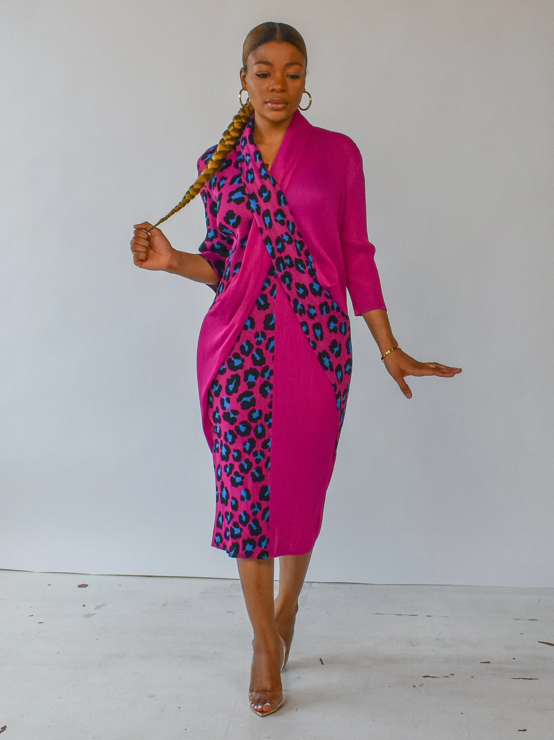 Serita Pleated Dress