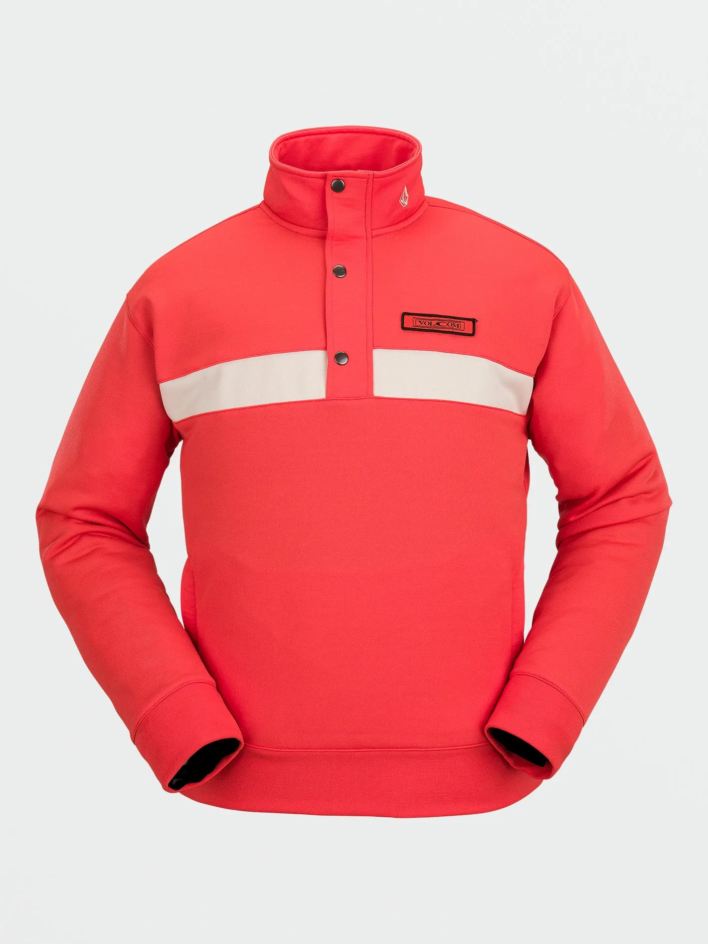 She Fleece Sweatshirt - Orange Shock