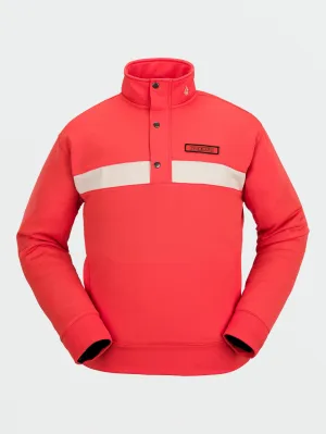 She Fleece Sweatshirt - Orange Shock