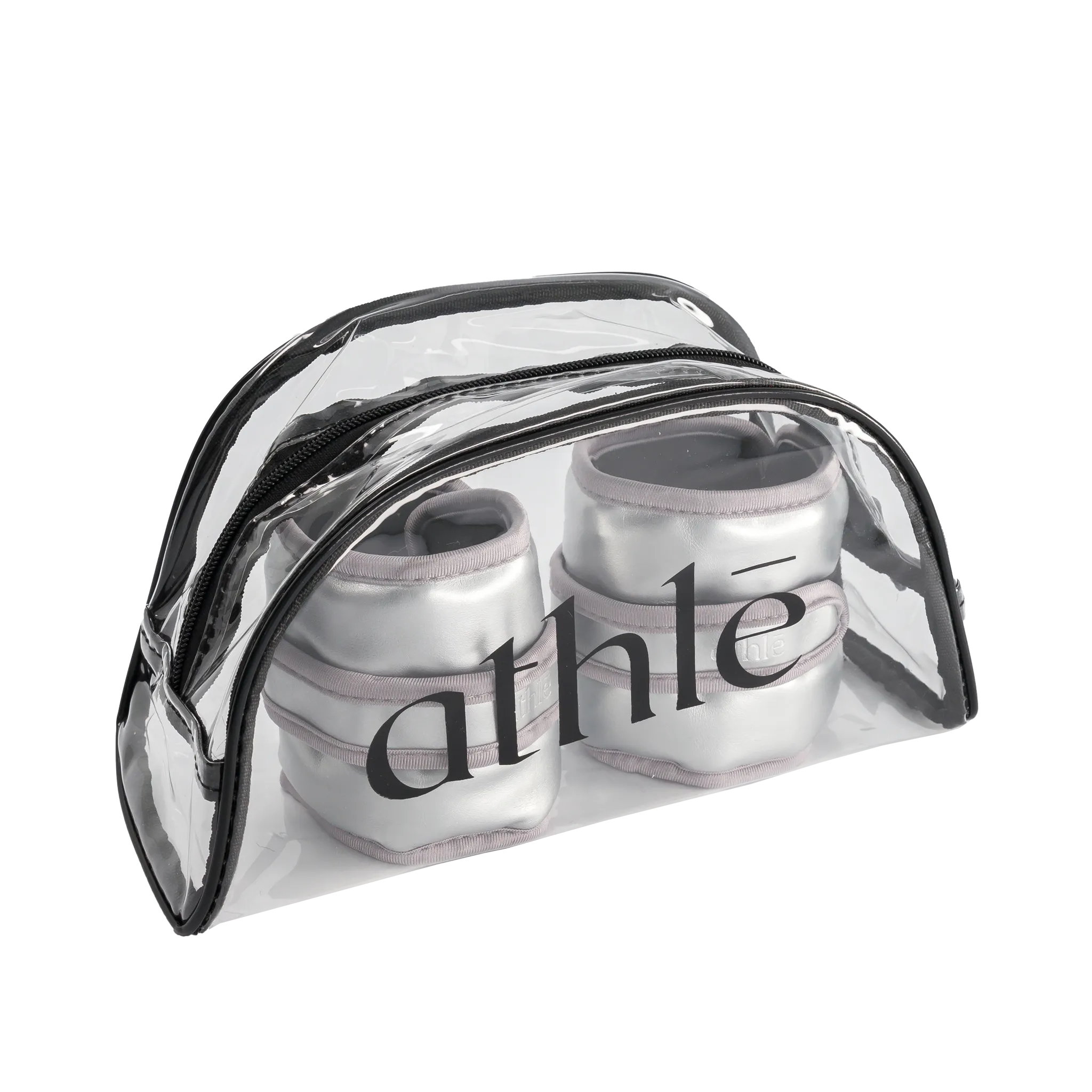 Silver ankle and wrist weights