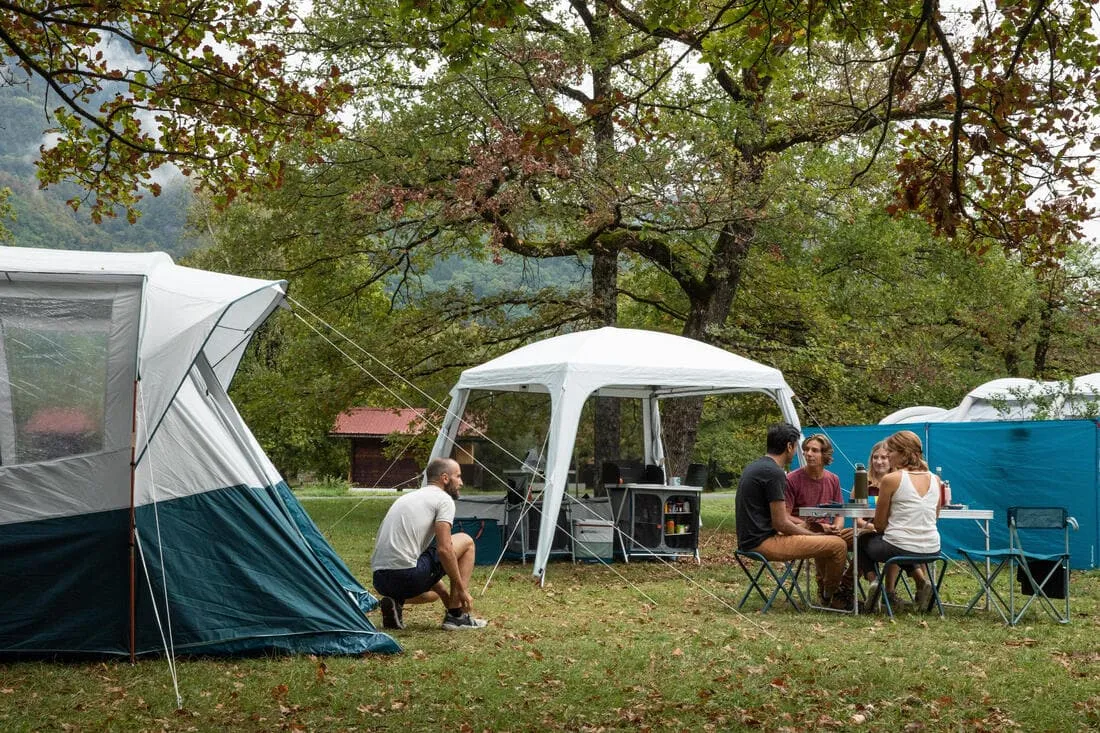 Séjour à arceaux de camping - Arpenaz Base Fresh - 10 Personnes