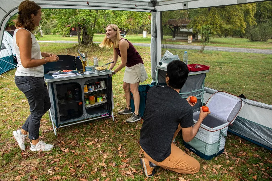 Séjour à arceaux de camping - Arpenaz Base Fresh - 10 Personnes
