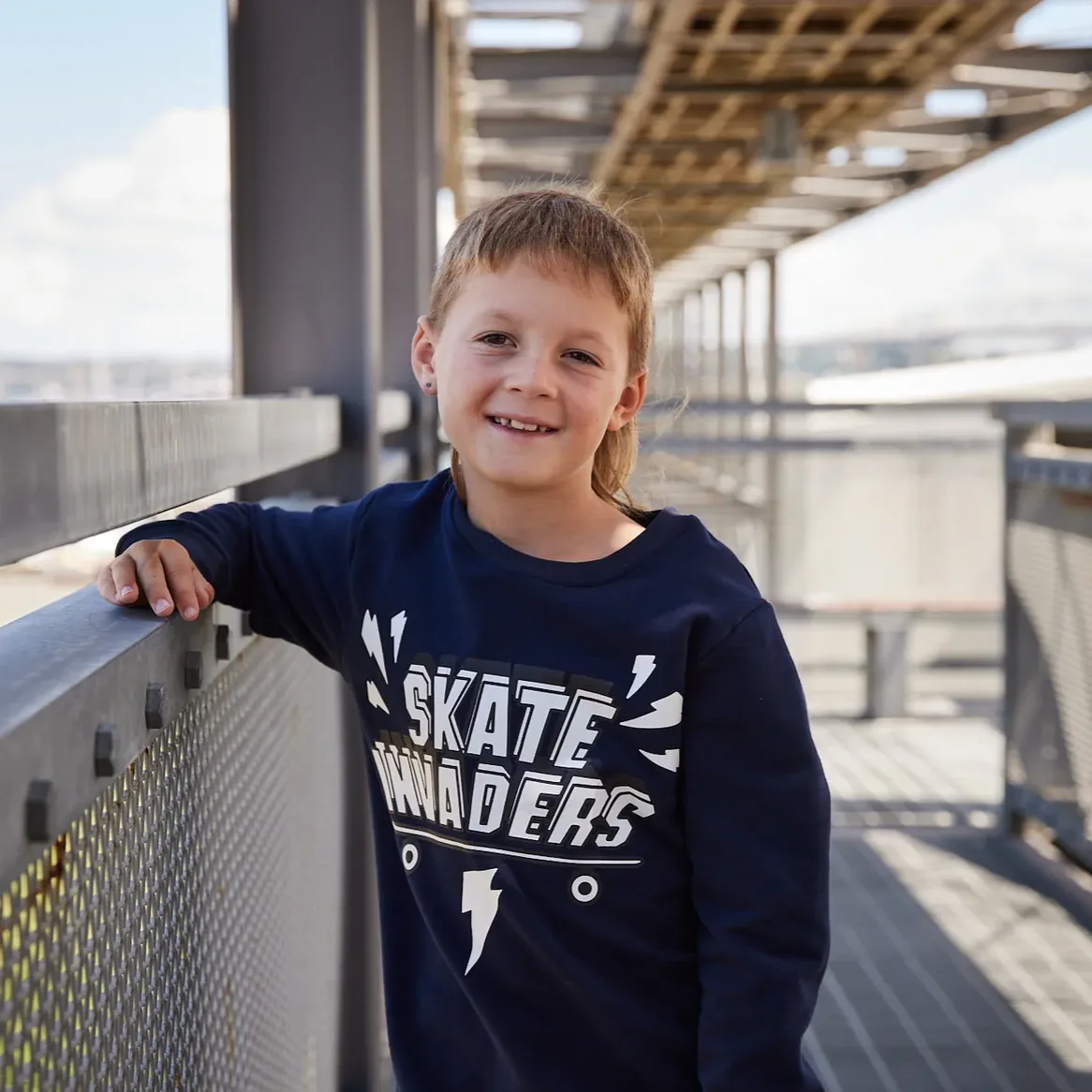 Skate Invaders Crew Sweatshirt
