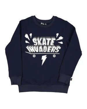 Skate Invaders Crew Sweatshirt