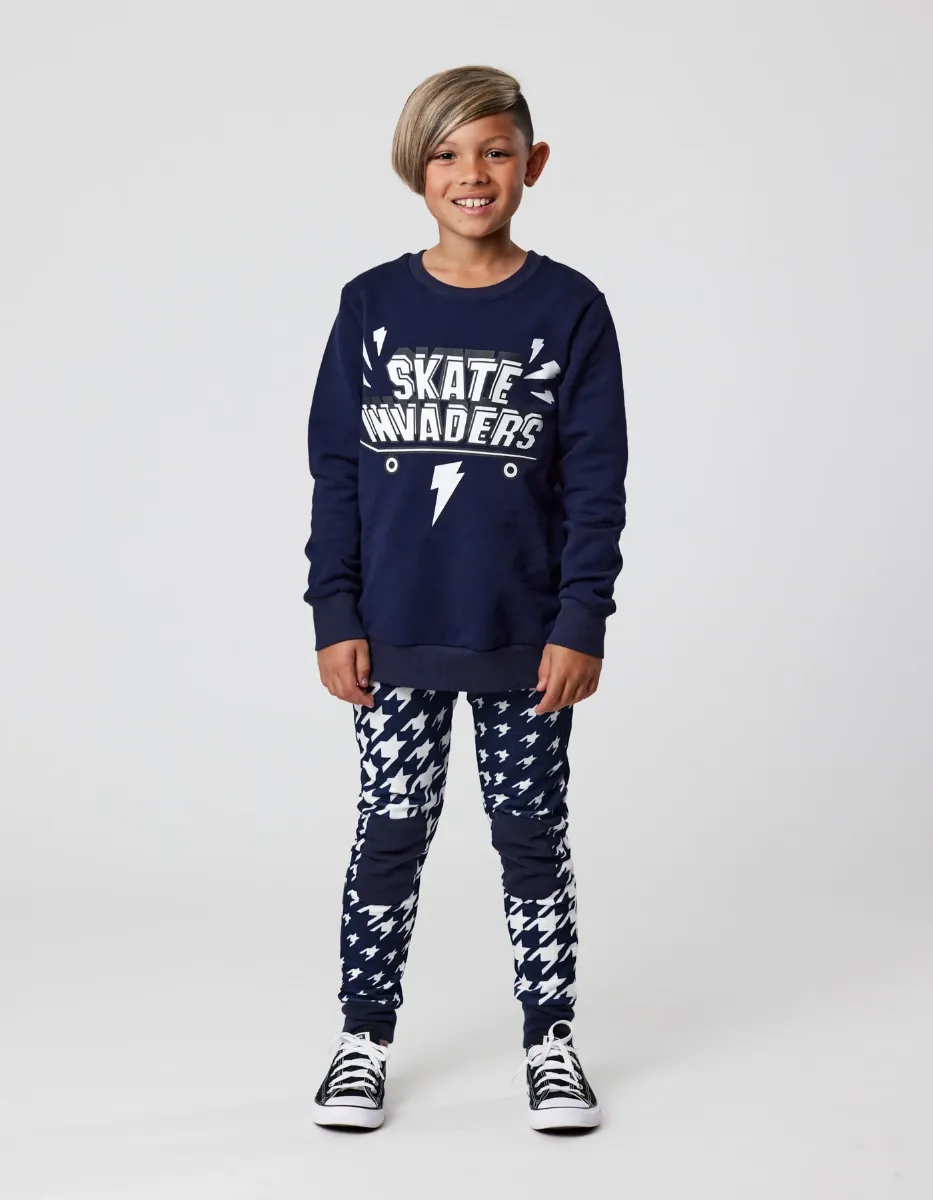 Skate Invaders Crew Sweatshirt