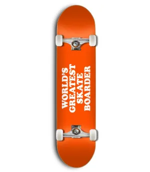 Skate Mental Worlds Greatest Skateboarder Complete Skateboard - 7.5"