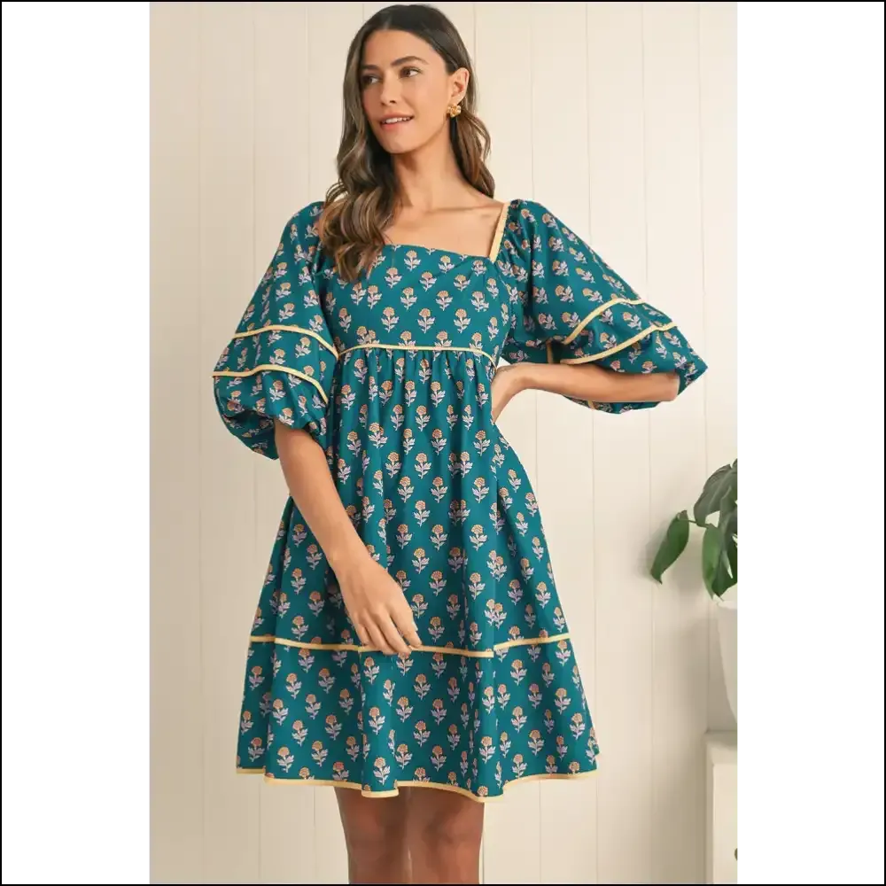 Skobeloff Floral Pleated Mini Dress: from "Meh" to "Marry me" 💐