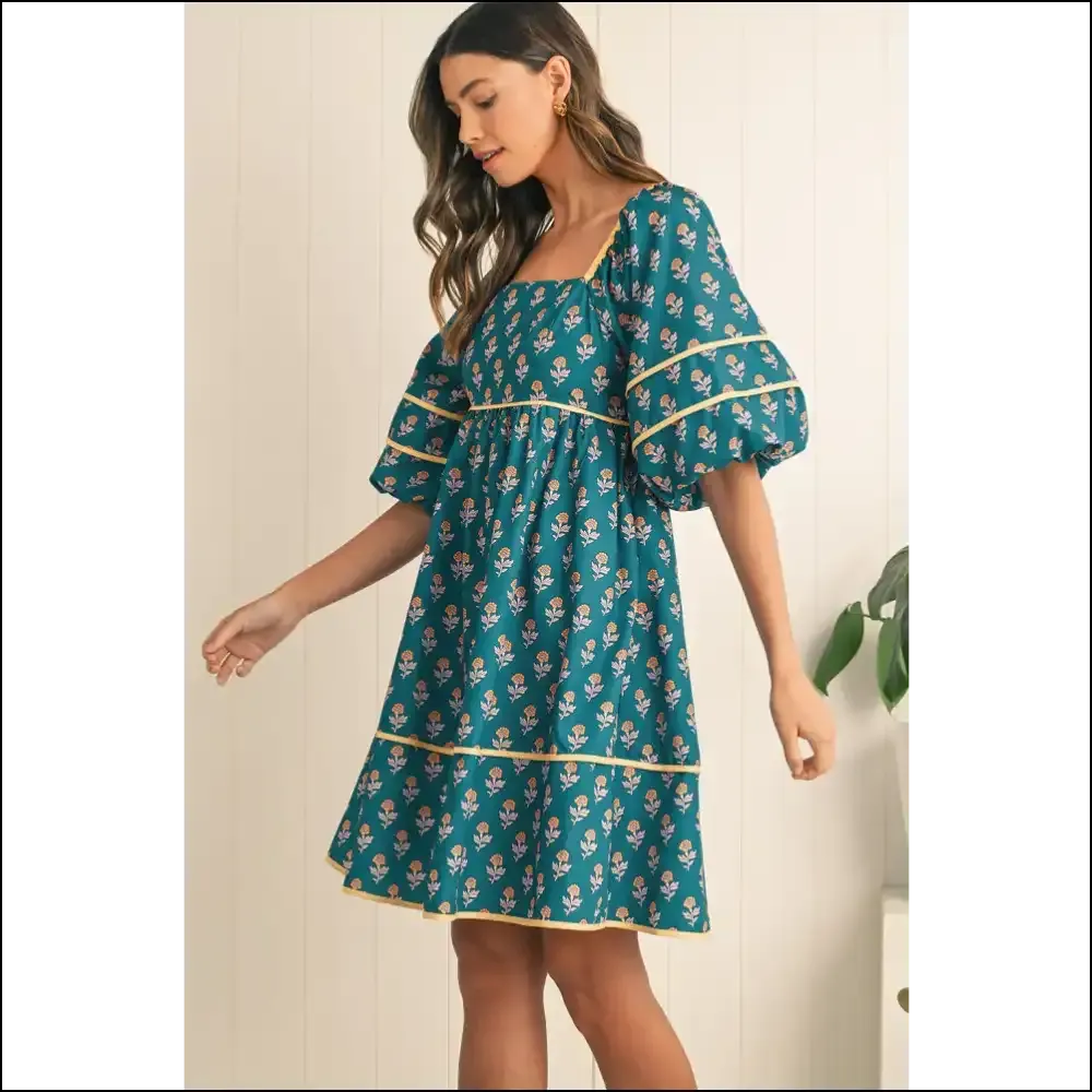 Skobeloff Floral Pleated Mini Dress: from "Meh" to "Marry me" 💐