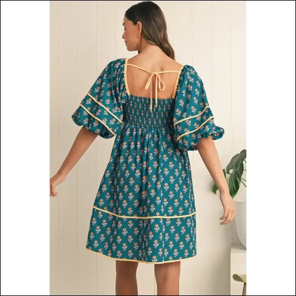 Skobeloff Floral Pleated Mini Dress: from "Meh" to "Marry me" 💐