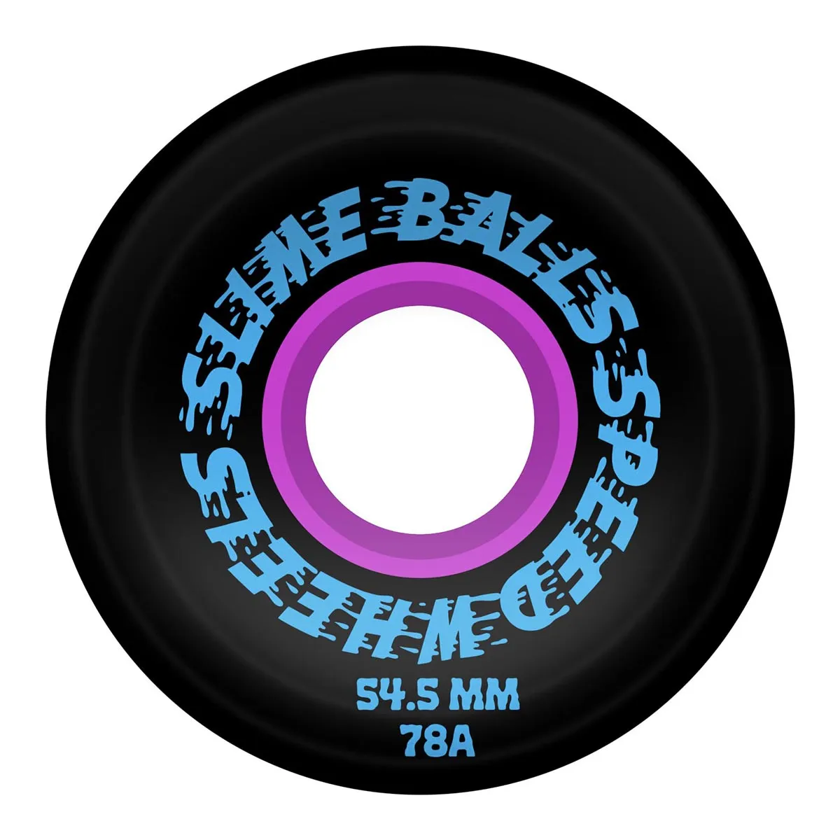 Slime Balls - Brain Busters 3D OG Slime Black 54.5MM 78A Skateboard Wheels