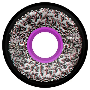 Slime Balls - Brain Busters 3D OG Slime Black 54.5MM 78A Skateboard Wheels
