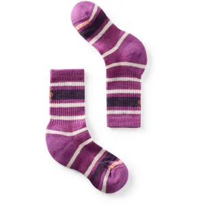 Smartwool Kids Hike Light Cushion Striped Crew Socks