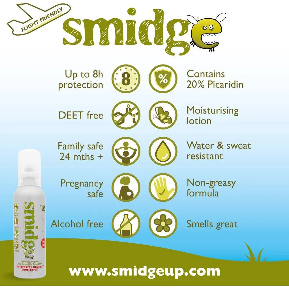 Smidge Insect Repellent Spray 75ml