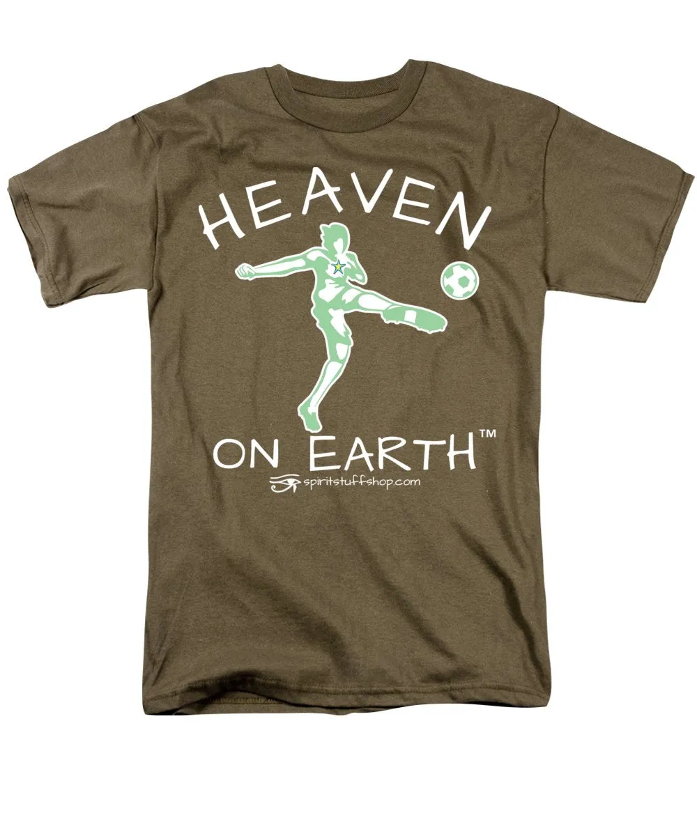 Soccer Heaven On Earth - Men's T-Shirt  (Regular Fit)