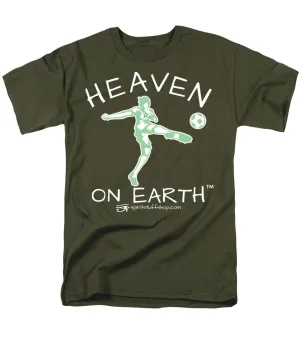 Soccer Heaven On Earth - Men's T-Shirt  (Regular Fit)