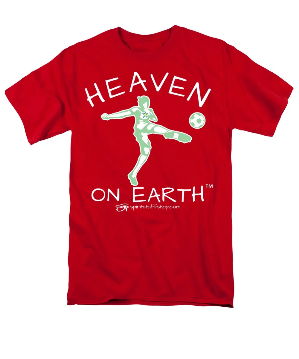 Soccer Heaven On Earth - Men's T-Shirt  (Regular Fit)