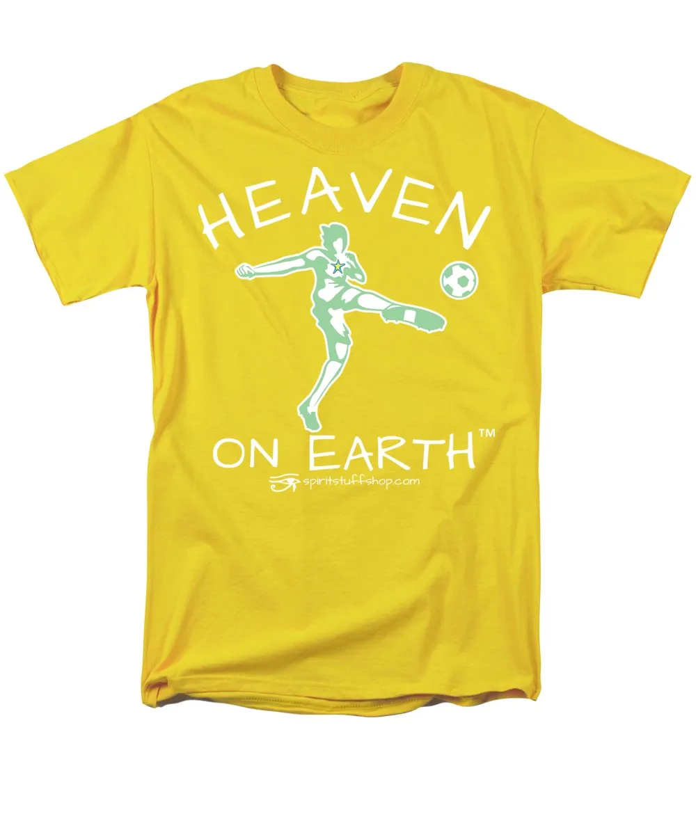 Soccer Heaven On Earth - Men's T-Shirt  (Regular Fit)