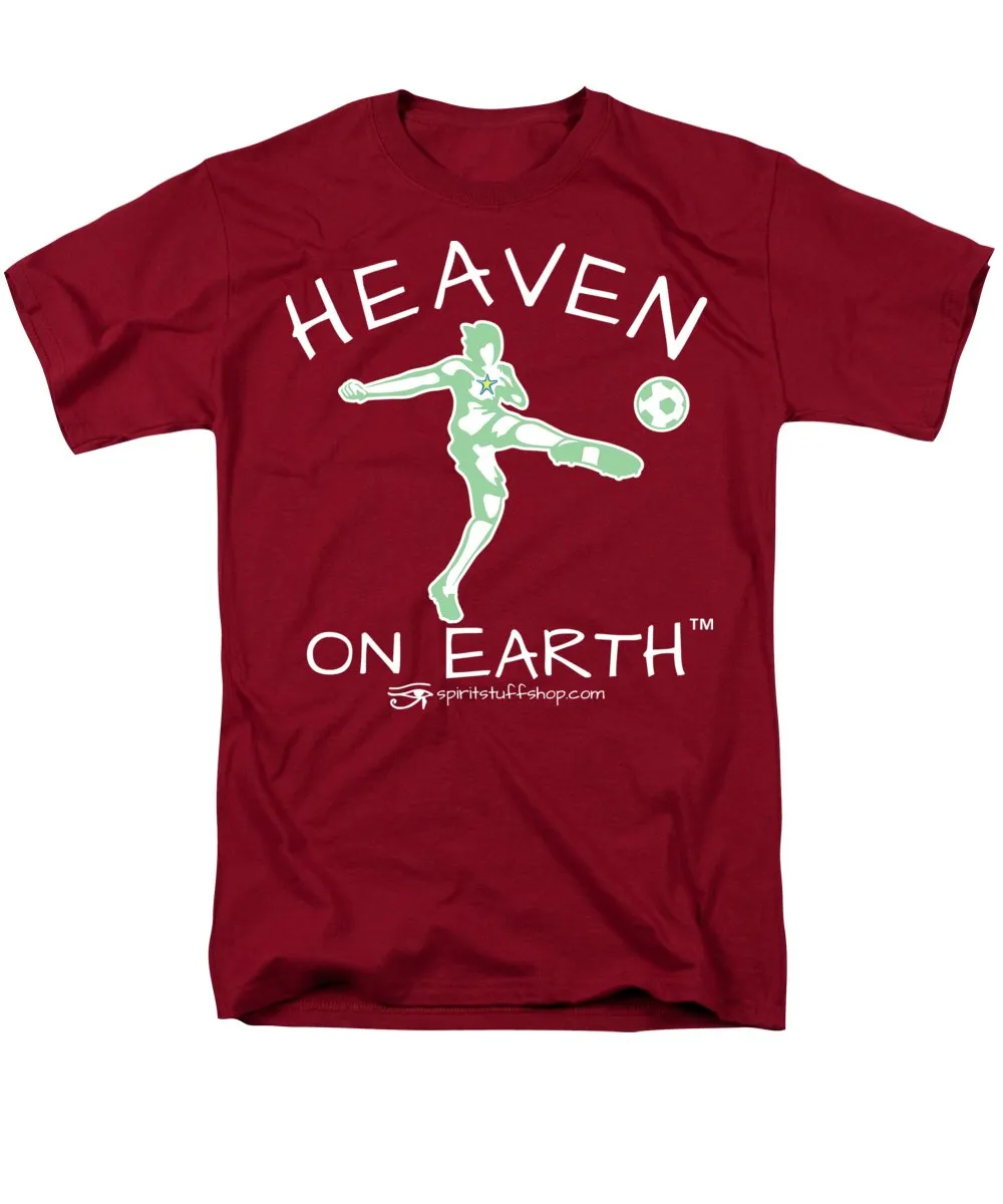 Soccer Heaven On Earth - Men's T-Shirt  (Regular Fit)