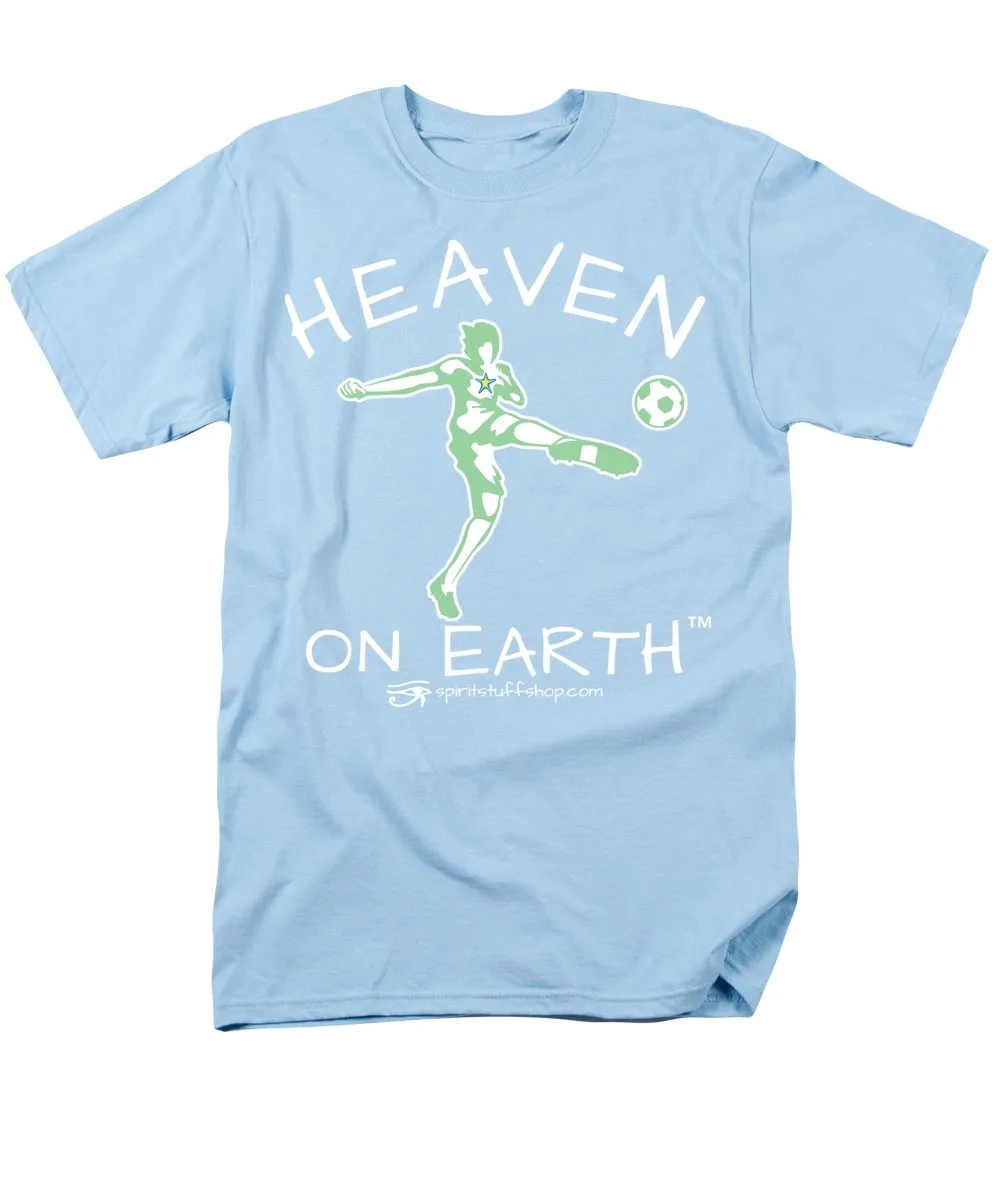 Soccer Heaven On Earth - Men's T-Shirt  (Regular Fit)