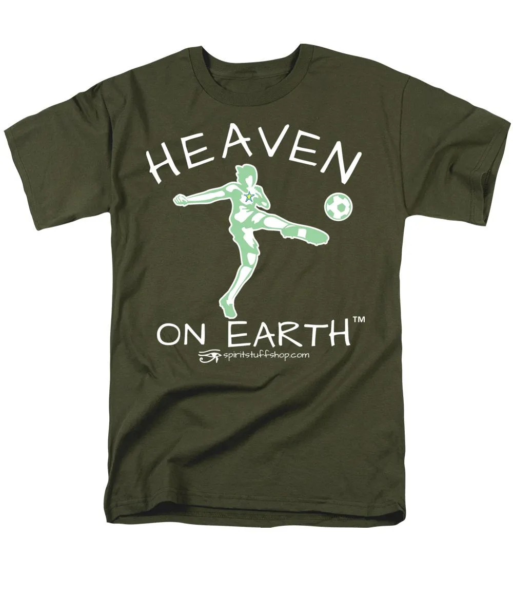 Soccer Heaven On Earth - Men's T-Shirt  (Regular Fit)