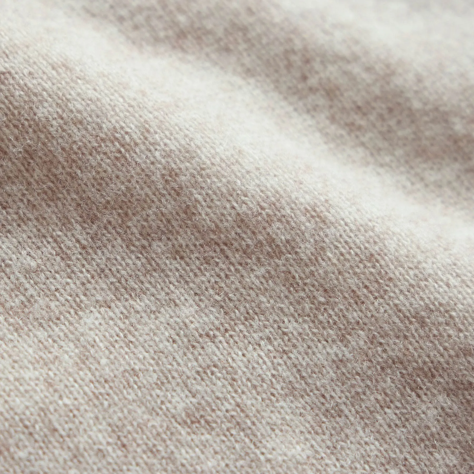 Soft Featherweight Cashmere Crew - Light Beige