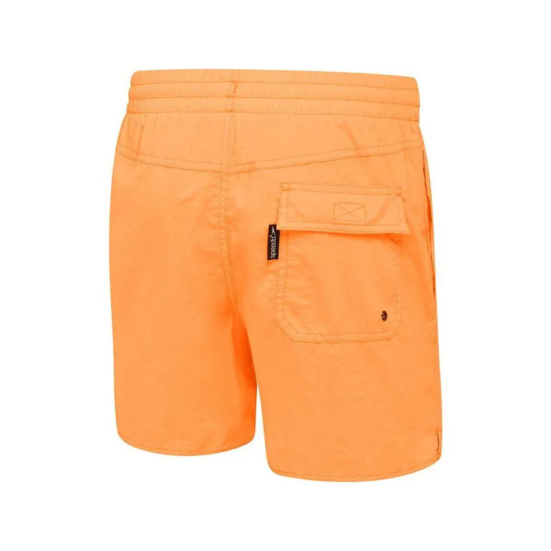 SPEEDO BOYS SOLID LEISURE SHORT ORANGE