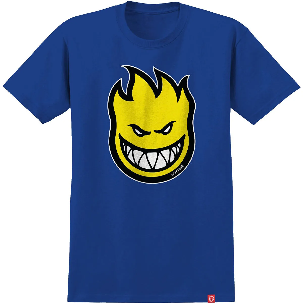 Spitfire - Bighead Fill Youth Tee Royal/Yellow