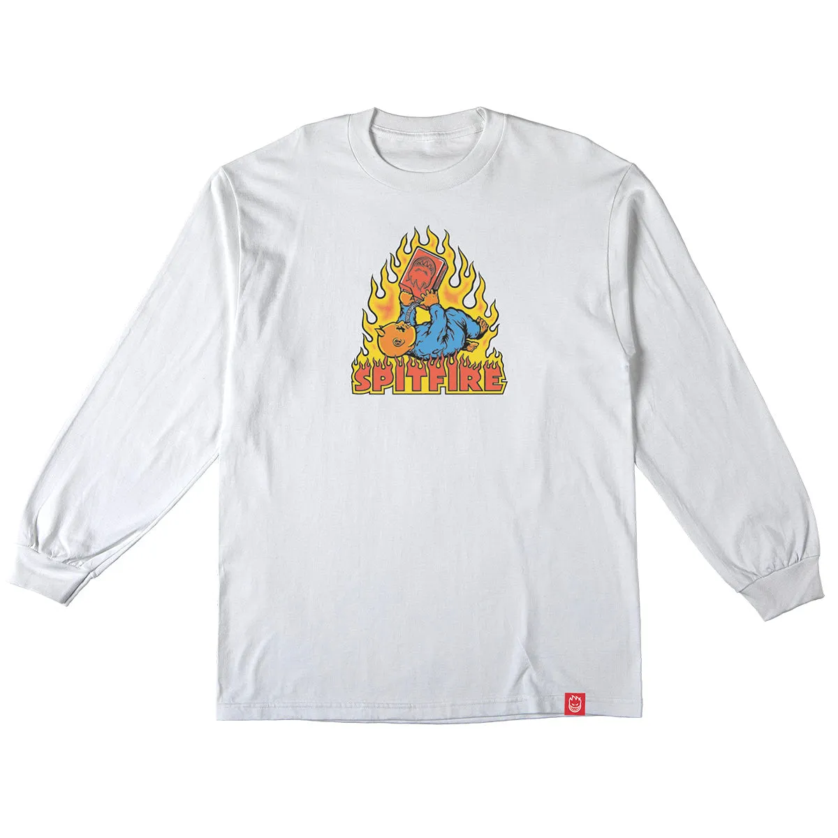 Spitfire - Demonseed L/S Tee White