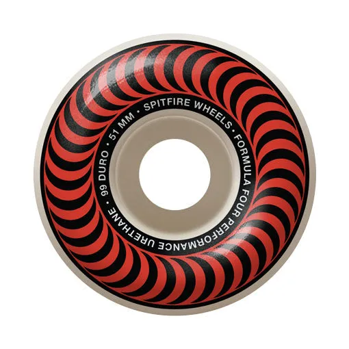 Spitfire F4 Classic 99D Wheels 51mm