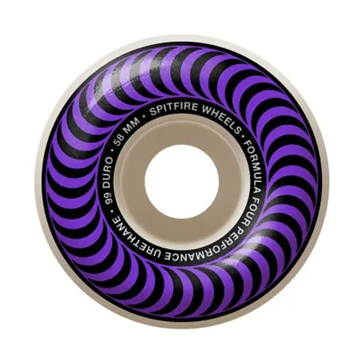 Spitfire F4 Classic 99D Wheels 58mm