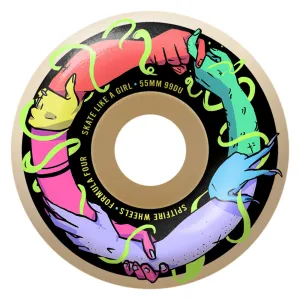 Spitfire - F4 Friends of Skate Like A Girl Classic 55MM 99A Skateboard Wheels
