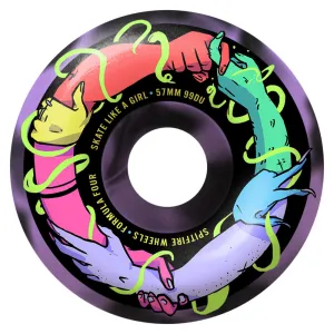 Spitfire - F4 Friends of Skate Like A Girl Classic 57MM 99A Skateboard Wheels